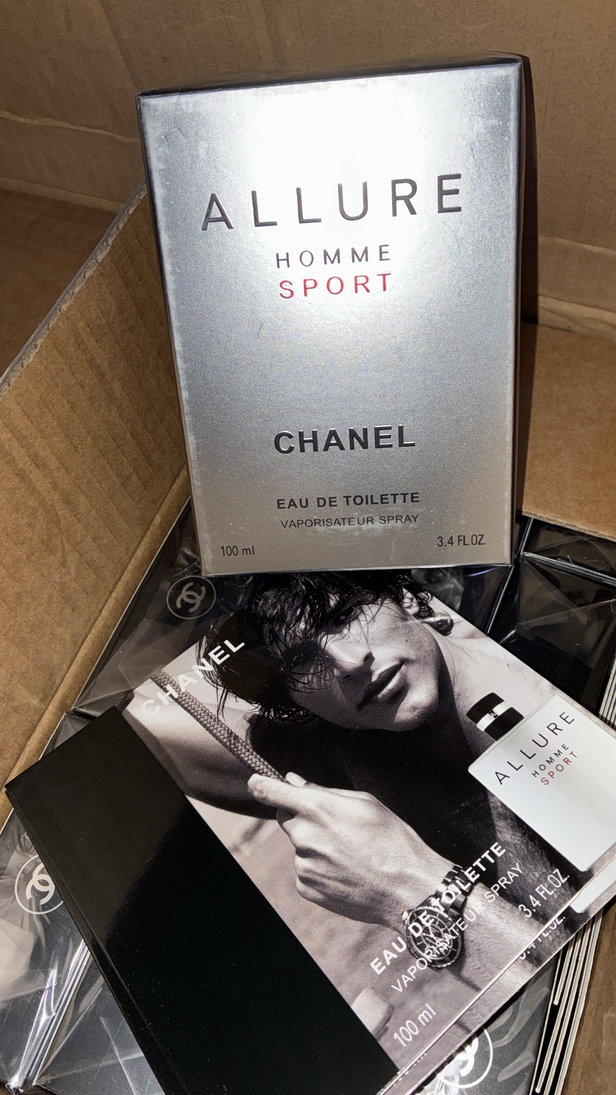 Chanel Allure Homme Sport Eau de Toilette (EDT) for Men – 100ml | Fresh Woody Spicy Fragrance
